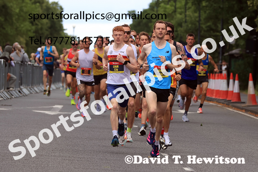 The 2026 AJBell Great North 10k, Newcastle. Photo: David T. Hewitson/Sports for All Pics